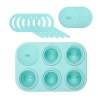 Molde de silicone platina para gelados, animais - Lurch