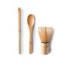 Kit de Chá Matcha com utensílios de bambu - Ibili