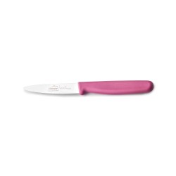 Faca lisa de aço inoxidável, rosa, 9 cm - Lacor