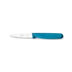 Faca lisa de aço inoxidável, azul, 9 cm - Lacor