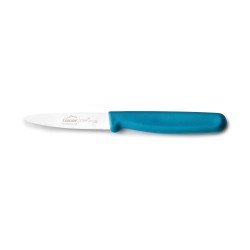 Faca lisa de aço inoxidável, azul, 10 cm - Lacor