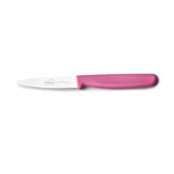 Faca lisa em aço inoxidável, rosa, 10 cm - Lacor