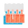 2 moldes de silicone platina para gelados, ondas - Lurch