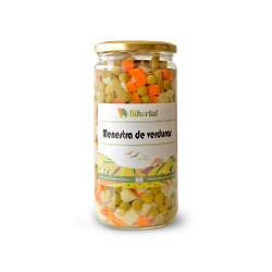 Menestra de legumes, cozida, orgânica, 680 g - Bihortal