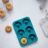 Molde para donuts de silicone platina - Lacor