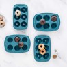 Molde para donuts de silicone platina - Lacor