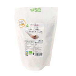 Sopa instantânea de arroz, vegetais e alga wakame, biológica, 500 g - Algamar