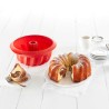 Molde Savarín de silicone platino - Lekue