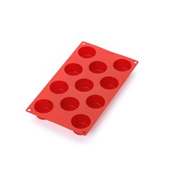 Molde para mini muffins de silicone platina - Lekue