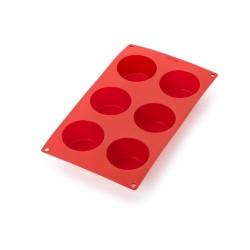 Forma para muffins de silicone platino - Lekue