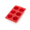 Forma para muffins de silicone platino - Lekue