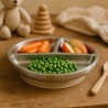 Plato con compartimentos y ventosa para niños de acero inoxidable - Joli monde