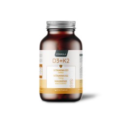 Vitamina D3, 4000 UI + K2 + Mg, 60 cápsulas - Webotanix