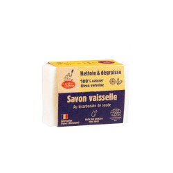 Lava-loiças sólido ecológico com bicarbonato de sódio e erva-príncipe, 150 g - La Droguerie Écologique