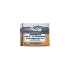 Lava-loiças sólido ecológico com bicarbonato de sódio e aloe vera, 200 g - La Corvette