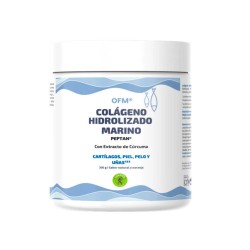 Colágeno hidrolizado marino Peptan com extratos de curcuma, 300 g - OFM