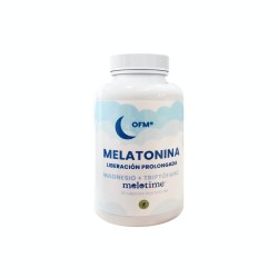 Melatonina liberación prolongada Melotime® + magnesio + triptófano + B6, 90 cápsulas - OFM