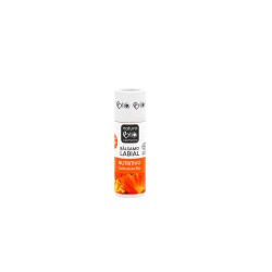 Bálsamo labial de manteca de karité y caléndula, ecológico, vainilla - NaturaBio Cosmetics