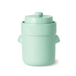 Frasco de fermentação de cerâmica, verde, 5 litros - Schmitt