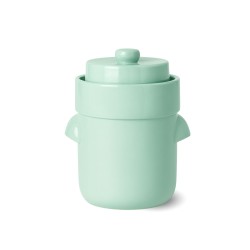 Frasco de fermentação de cerâmica, verde, 3 litros - Schmitt