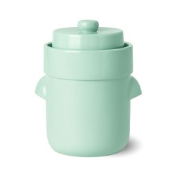 Frasco de fermentação de cerâmica, verde, 10 litros - Schmitt