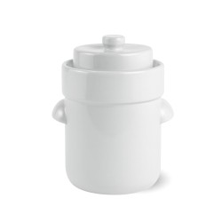 Frasco de fermentação de cerâmica, branco, 5 litros -Schmitt