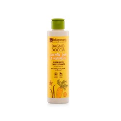 Gel de ducha ecológico de zanahoria y vainilla - La Saponaria