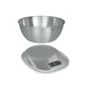 Balança de cozinha em aço inoxidável com tigela removível - Lacor