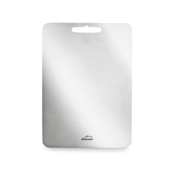 Tábua de cortar de aço inoxidável, média - Lacor