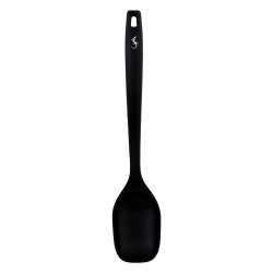 Cuchara grande de silicona platino para servir, Smart - Lurch