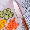 Cuchillo Deba de acero inoxidable al nitrógeno, serie Nórdika, 17 cm - Arcos