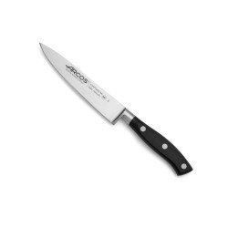 Faca de chef lisa em aço inoxidável ao nitrogênio, série Riviera, 15 cm - Arcos