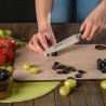 Cuchillo cocinero liso de acero inoxidable al nitrógeno, serie Riviera, 15 cm - Arcos