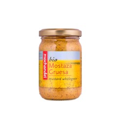 Salsa de mostaza ecológica, textura gruesa - Machandel