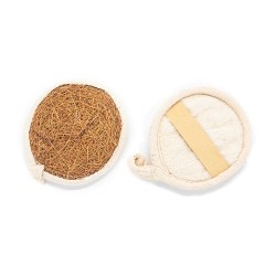 Esponja esfoliante corporal de fibra de coco - Ekoala