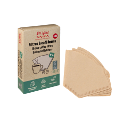 Filtros de celulose vegetal para café, nº 4 - Ah table