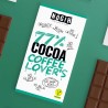 Chocolate ecológico 77% cacao con café - Nogih