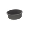 Molde redondo de silicone platina para fritadeira de ar, 18 cm - Silikomart