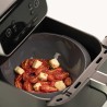 Molde ovalado de silicone platina para fritadeira de ar, 18,5 cm - Silikomart