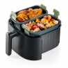 Recipiente de silicona platino para freidora de aire, 1,5 l - Lekue
