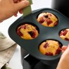 Molde de silicona platino para muffins en freidora de aire - Lekue
