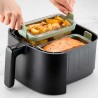 Conjunto de 2 recipientes de vidro para fritadeira de ar, 800 ml - Lekue