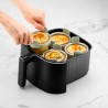 Juego de 4 recipientes de cristal para freidora de aire, 400 ml - Lekue