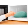 Tapete protetor de silicone platina para prato de micro-ondas - Lekue