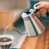 Hervidor de agua de acero inoxidable Pour Over 800 cc, asa termorresistente - Hario