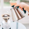 Hervidor de agua de acero inoxidable Pour Over 800 cc, asa termorresistente - Hario