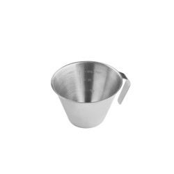 Copo medidor de aço inoxidável, 100 ml - Ibili