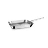 Parrilla de acero inoxidable, 5ply element, 28 cm  - Ibili