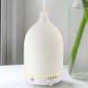 Difusor de cerâmica ultrassónico "Vapor Branco" - Serene House