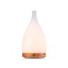 Difusor de cristal e madeira ultrassónico "Corona branco" - Serene House